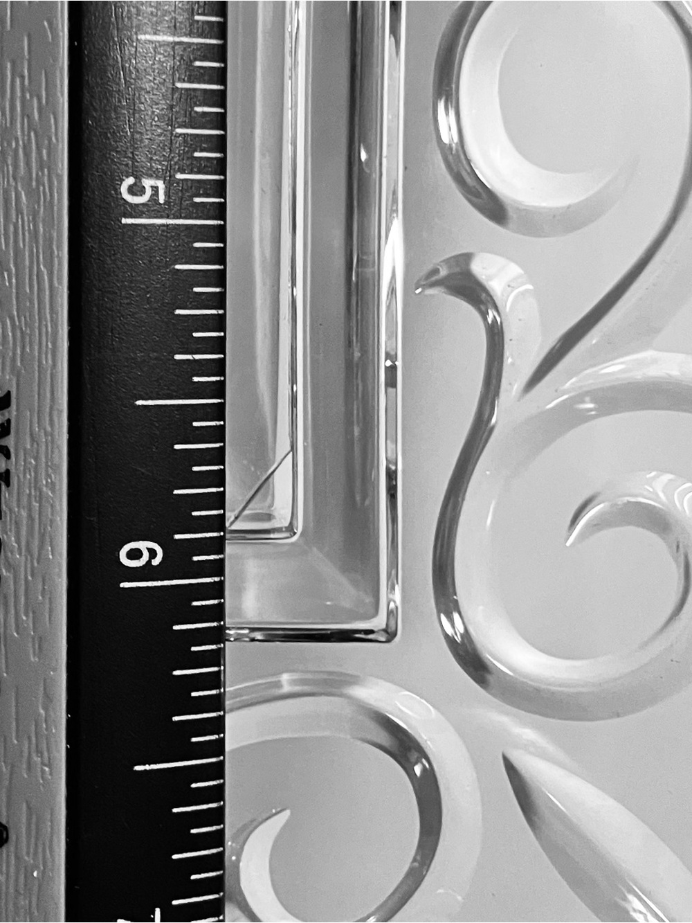 Marquis by WATERFORD Crystal ARABESQUE Picture Frame / For 4x6 Photo / GERMANY - Picture 10 of 10